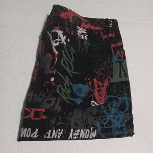 Men's Graffiti Slim Fit Jeans 36 GB18401-2010 Classic B